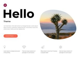 Os melhores templates para WordPress em 2025 - Hello Elementor